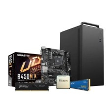 Lotus Office PC R540, AMD Ryzen 5 5600GT 8GB RAM Desktop PC (Without Monitor, KB and Mou)